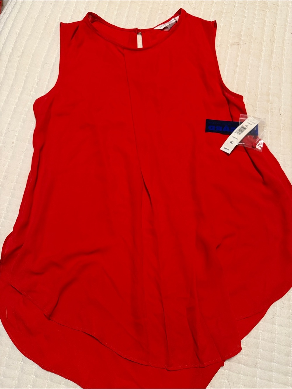Peter Nygard Bright Red Sleeveless Camisole